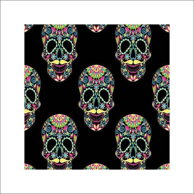 Peinador Salón Cráneos Calaveras (120X160) - JAZZ PELU