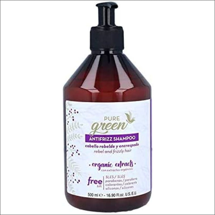 Pure Green Champú Orgánico Antifrizz - 500 ml - Champú