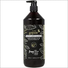 Cargar imagen en el visor de la galería, Pure Green Detox Carbón Champú Orgánico - 1000 ml - Champú