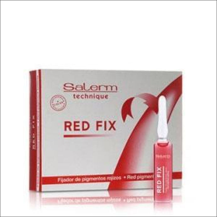 Salerm Red Fix Ampollas 12 uni x 5 ml - JAZZ PELU