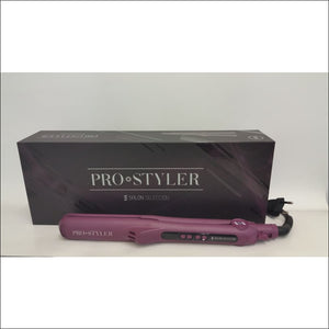 Salerm Salon Selección Plancha Pro Styler Con Botón De Vibración - jazz pelu