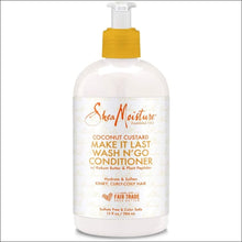 Cargar imagen en el visor de la galería, Shea Moisture Coconut Custard Wash N&#39;Go Acondicionador 384 ml - jazz pelu