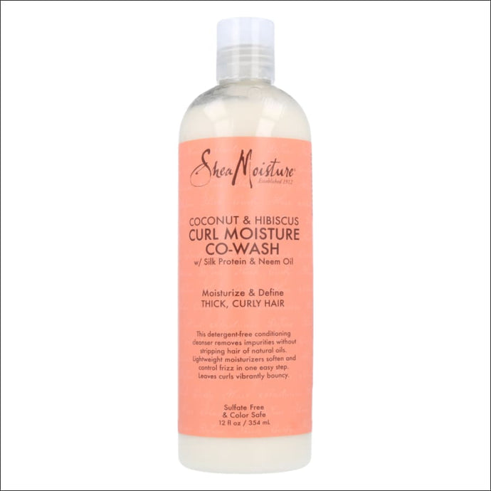 Shea Moisture Coconut Hibiscus Co-Wash Acondicionador 354 ml - jazz pelu