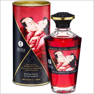 SHUNGA Aceite De Masaje Afrodisíaco 100 ml - Cereza Ardiente