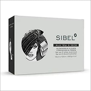 Sibel Caja De 3 Rollos De Papel Aluminio 12 cm x 100 m - jazz pelu