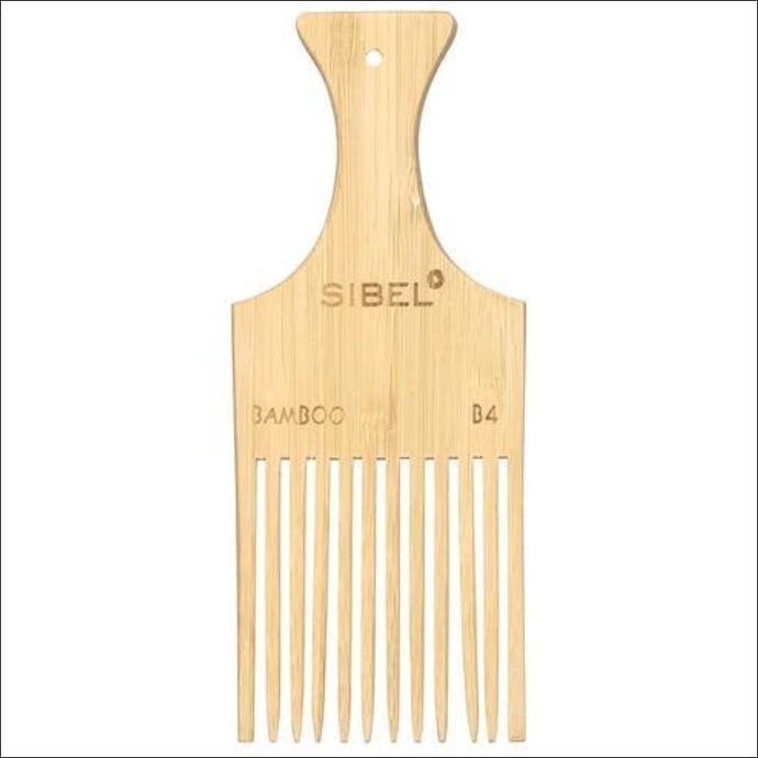 Sibel Peine Antiestático De Bambú Natural B4 - jazz pelu