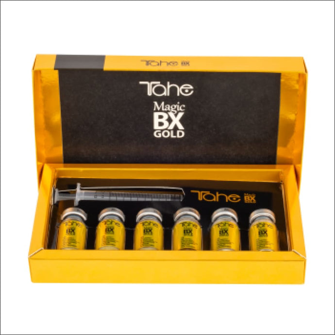 Tahe Tratamiento Concentrado Capilar BX GOLD 6 x 10 ml - jazz pelu