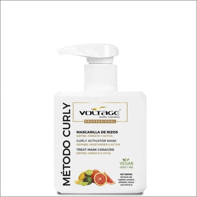 Voltage Mascarilla Vegana Rizos Método Curly 500 ml - 